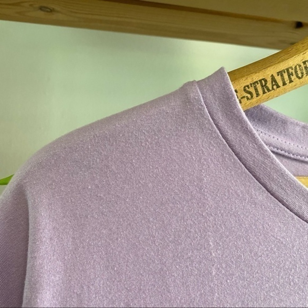 Zara Austin Texas 1998 Lavender Purple Graphic Tee T-shirt Medium - Picture 5 of 11